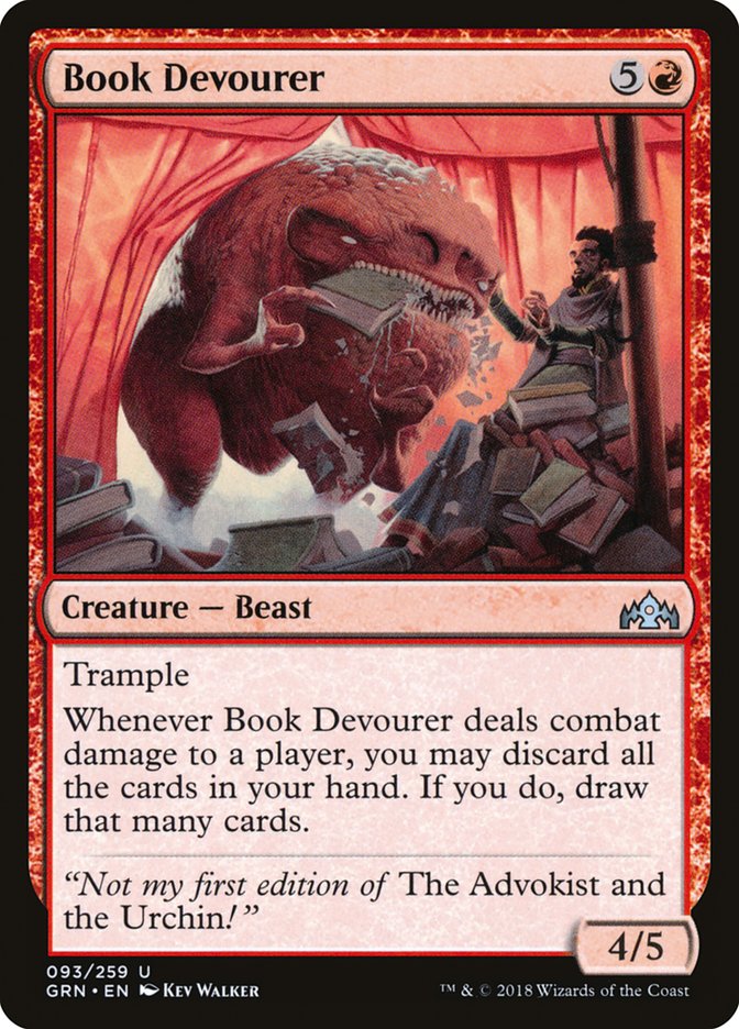 Book Devourer 93 (Guilds of Ravnica)  - Foil | Good Games Adelaide SA