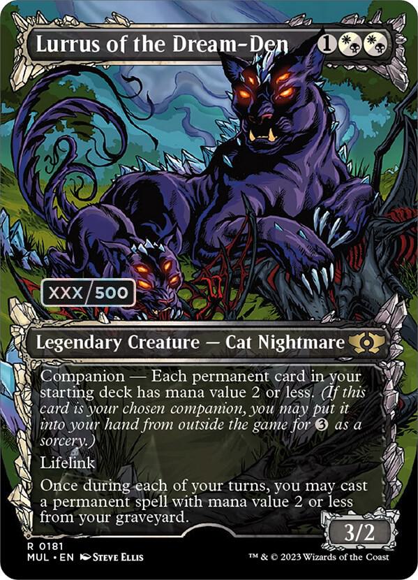 Lurrus, of the Dream-Den Serialized 181 (March of the Machine: Multiverse Legends)  - Double Rainbow Foil | Good Games Adelaide SA