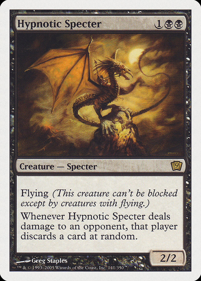 Hypnotic Specter (9th Edition) (Oversized) [Oversize Cards] | Good Games Adelaide SA