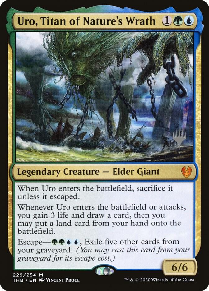 Uro Titan of Natures Wrath 229 (Promo Pack: Theros Beyond Death)  | Good Games Adelaide SA