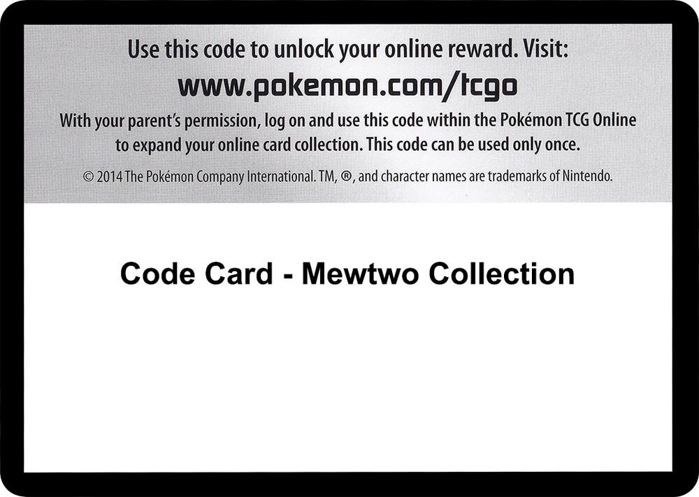 Code Card Mewtwo Collection  (Next Destinies)  | Good Games Adelaide SA