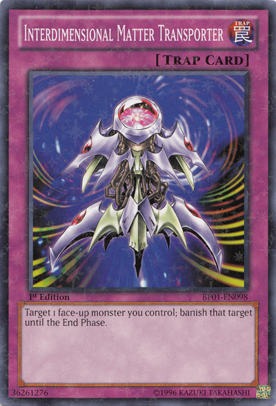 Interdimensional Matter Transporter [BP01-EN098] Starfoil Rare | Good Games Adelaide SA