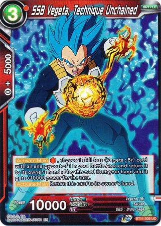 SSB Vegeta, Technique Unchained [BT11-009] | Good Games Adelaide SA