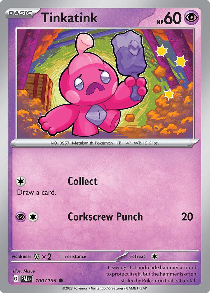 Tinkatink 100/193 (SV02: Paldea Evolved)  | Good Games Adelaide SA