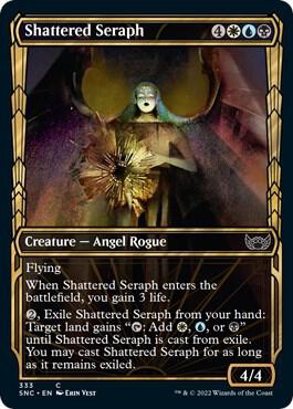Shattered Seraph Showcase 333 (Streets of New Capenna)  - Foil | Good Games Adelaide SA