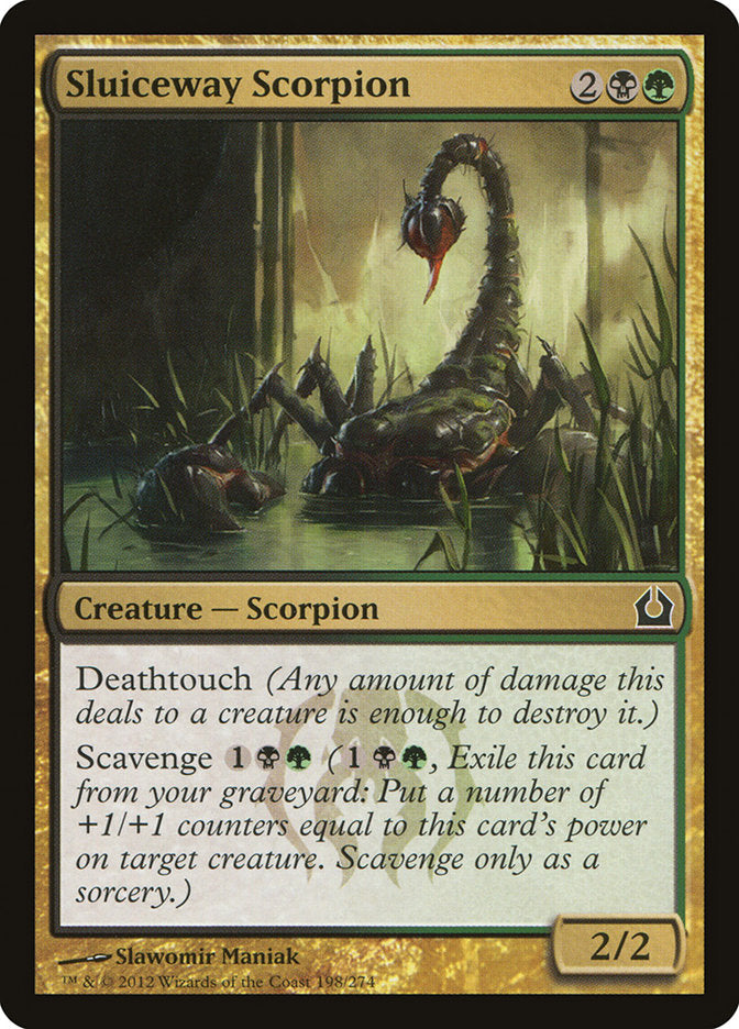Sluiceway Scorpion 198 (Return to Ravnica)  - Foil | Good Games Adelaide SA