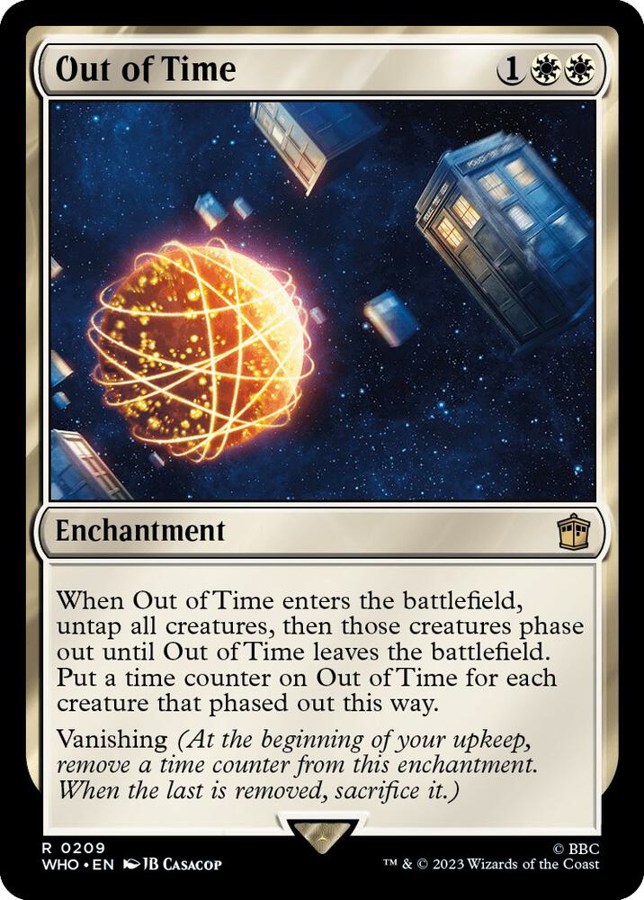 Out of Time 209 (Universes Beyond: Doctor Who)  | Good Games Adelaide SA