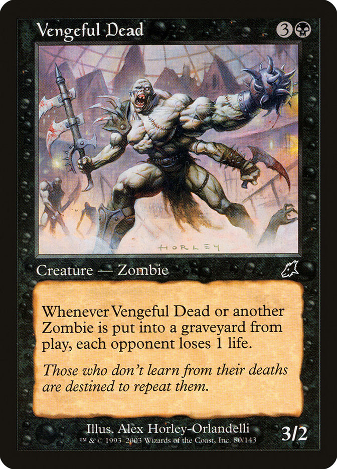 Vengeful Dead 80 (Scourge)  | Good Games Adelaide SA