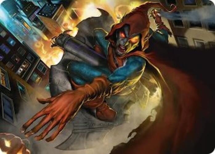 Hobgoblin Mantled Marauder Art Card 15 (Art Series: Marvel's Spider-Man)  | Good Games Adelaide SA