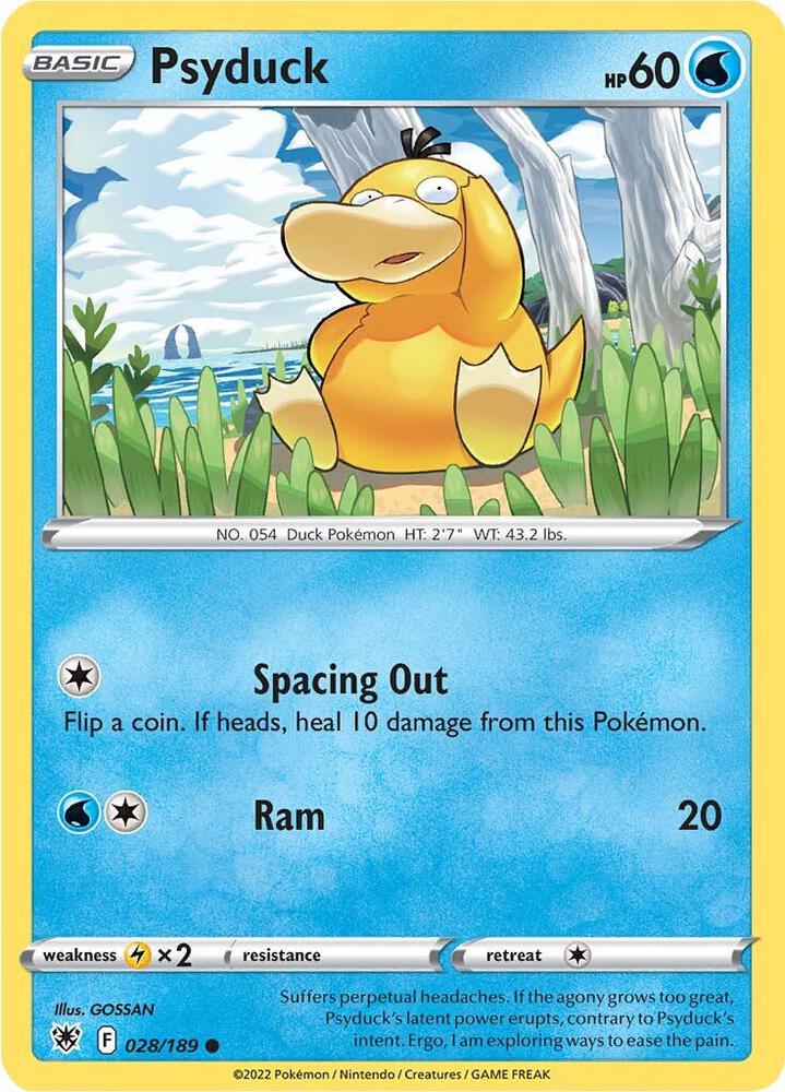 Psyduck 028/189 (SWSH10: Astral Radiance)  | Good Games Adelaide SA