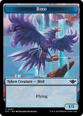Bird // Plot Double-Sided Token [Outlaws of Thunder Junction Tokens] | Good Games Adelaide SA