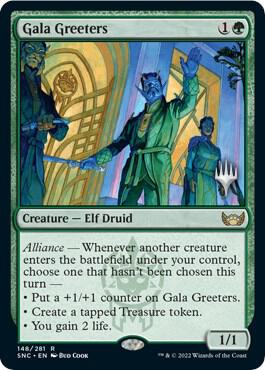 Gala Greeters 148 (Promo Pack: Streets of New Capenna)  - Foil | Good Games Adelaide SA