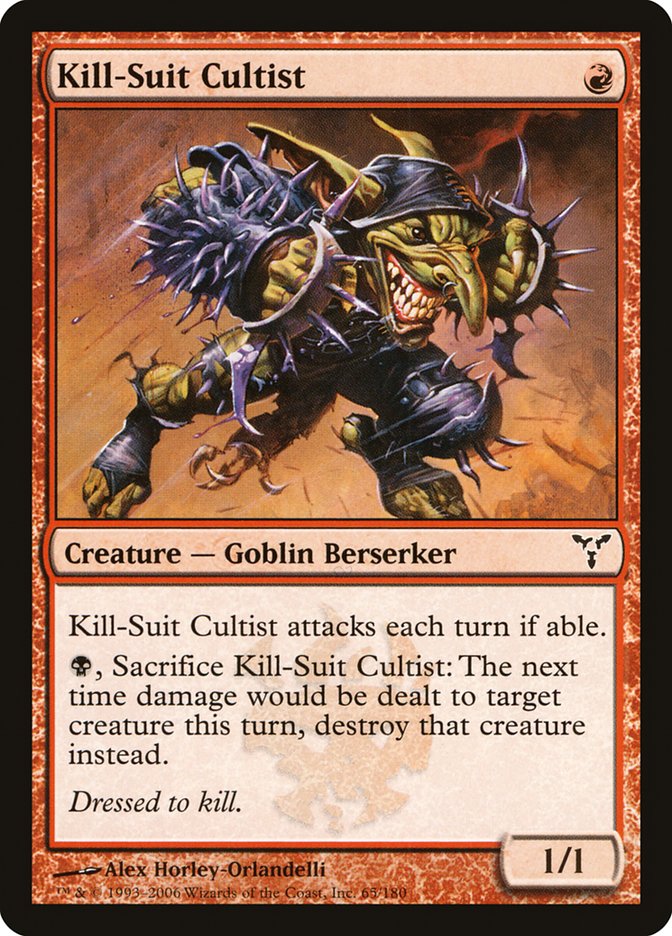 Kill-Suit Cultist 65 (Dissension)  - Foil | Good Games Adelaide SA