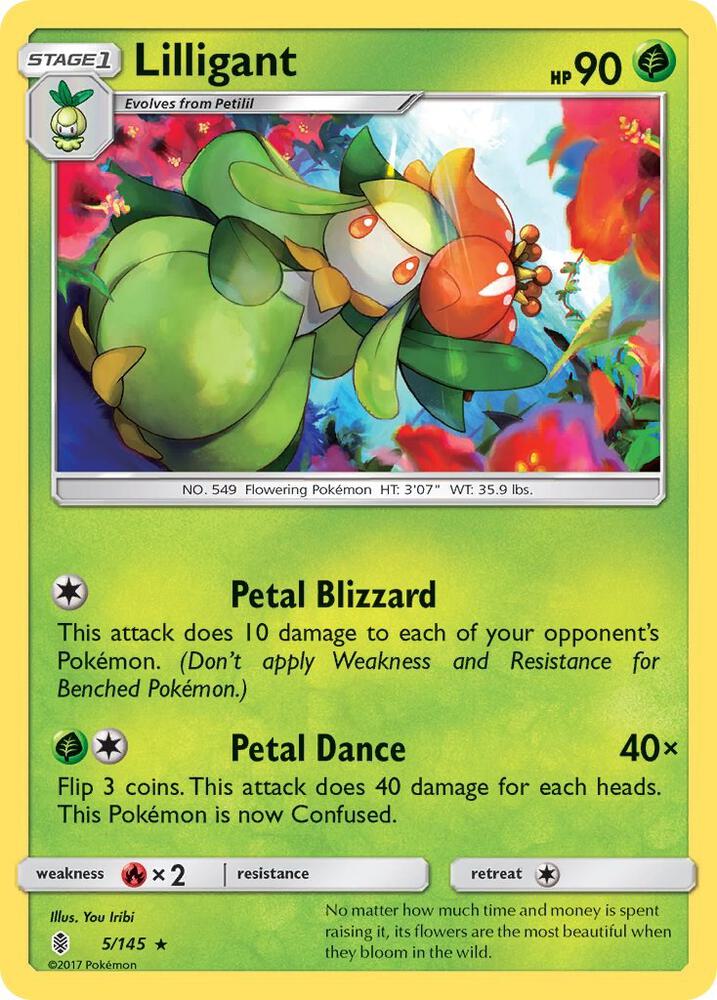 Lilligant 5/145 (SM - Guardians Rising)  | Good Games Adelaide SA