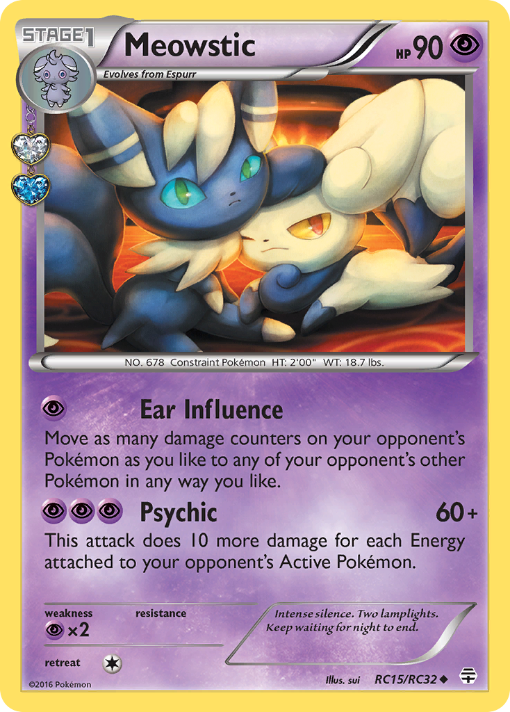 Meowstic (RC15/RC32) [XY: Generations] | Good Games Adelaide SA