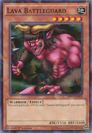 Lava Battleguard [SP15-EN003] Shatterfoil Rare | Good Games Adelaide SA
