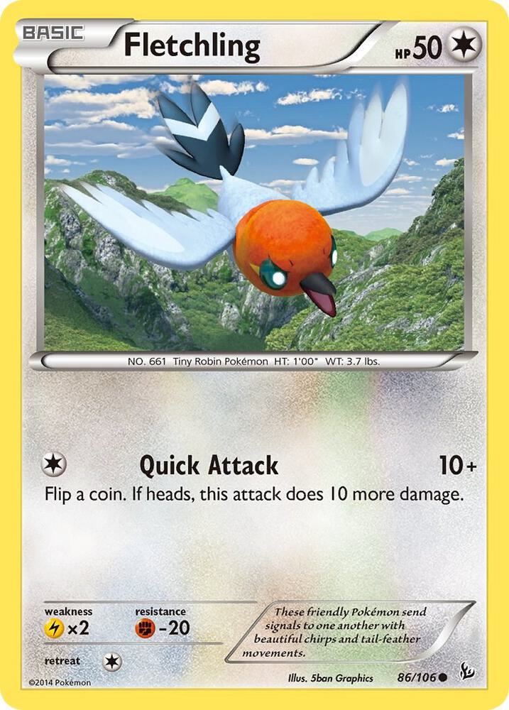 Fletchling 86/106 (XY - Flashfire)  | Good Games Adelaide SA