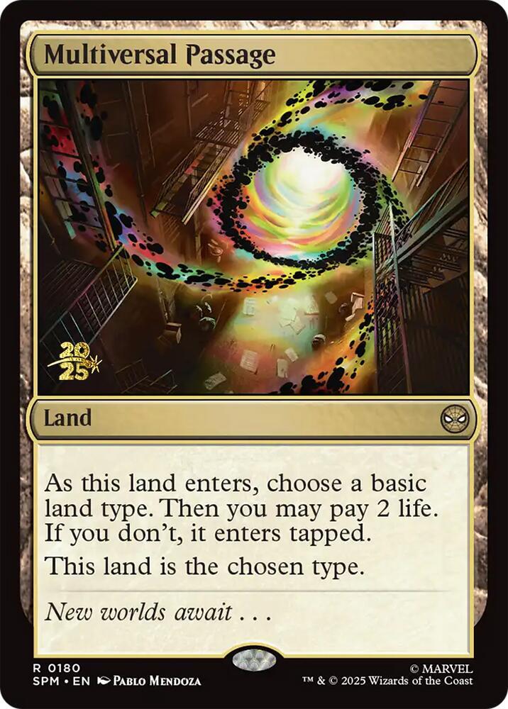 Multiversal Passage 180 (Prerelease Cards)  - Foil | Good Games Adelaide SA