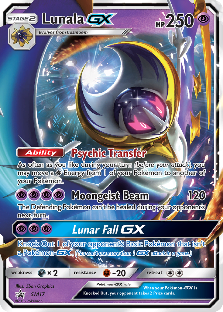 Lunala GX (SM17) [Sun & Moon: Black Star Promos] | Good Games Adelaide SA