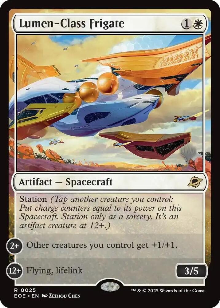 Lumen Class Frigate 25 (Promo Pack: Edge of Eternities)  | Good Games Adelaide SA