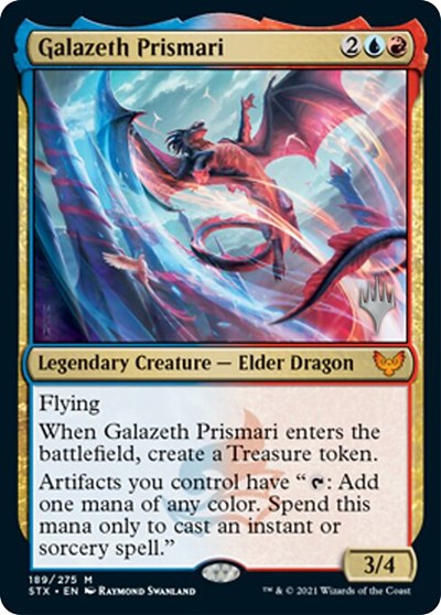 Galazeth Prismari (Promo Pack) [Strixhaven: School of Mages Promos] | Good Games Adelaide SA