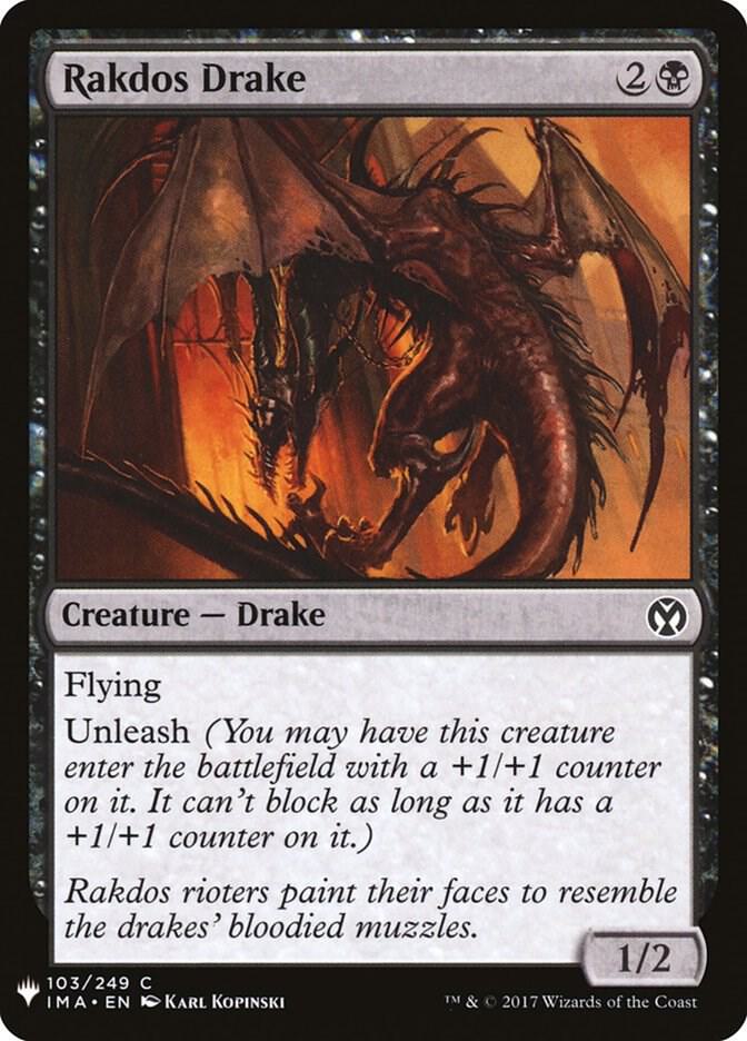 Rakdos Drake 103 (The List Reprints)  | Good Games Adelaide SA
