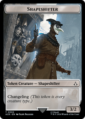 Assassin // Shapeshifter Double-Sided Token [Assassin's Creed Tokens] | Good Games Adelaide SA