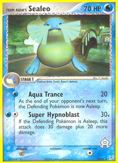 Team Aqua's Sealeo (16/95) [EX: Team Magma vs Team Aqua] | Good Games Adelaide SA