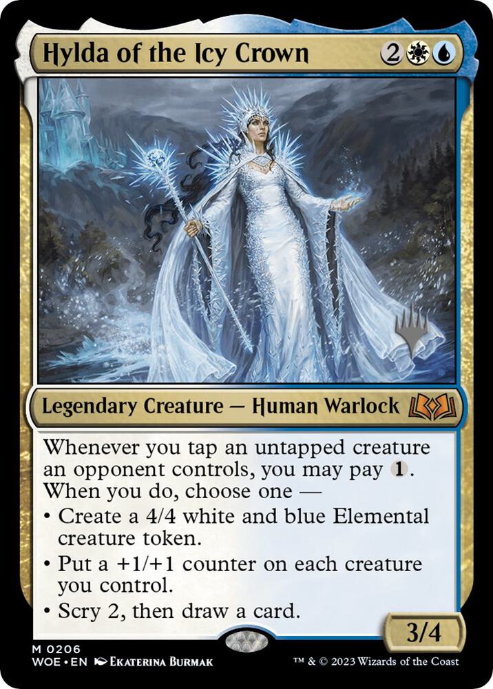 Hylda of the Icy Crown 206 (Promo Pack: Wilds of Eldraine)  | Good Games Adelaide SA