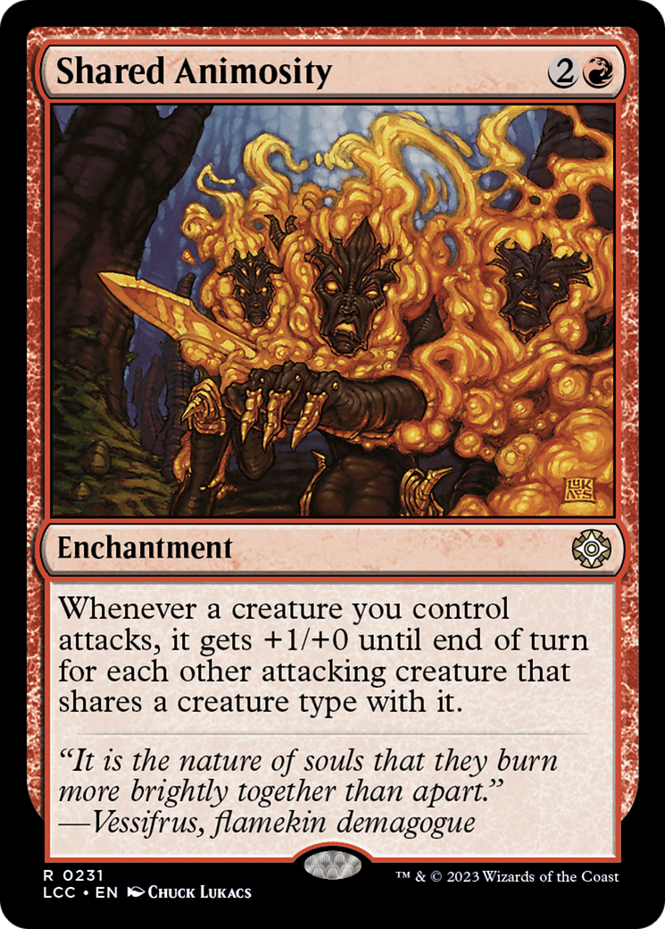 Shared Animosity [The Lost Caverns of Ixalan Commander] | Good Games Adelaide SA