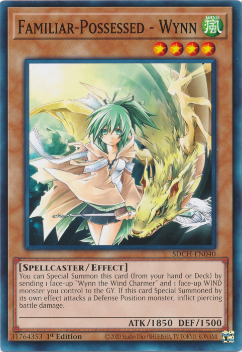 Familiar-Possessed - Wynn [SDCH-EN040] Common | Good Games Adelaide SA