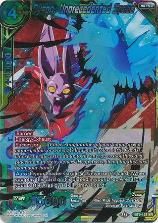 Dyspo, Unprecedented Speed [BT9-121] | Good Games Adelaide SA
