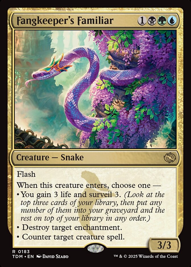 Fangkeeper's Familiar 183 (Tarkir: Dragonstorm)  | Good Games Adelaide SA