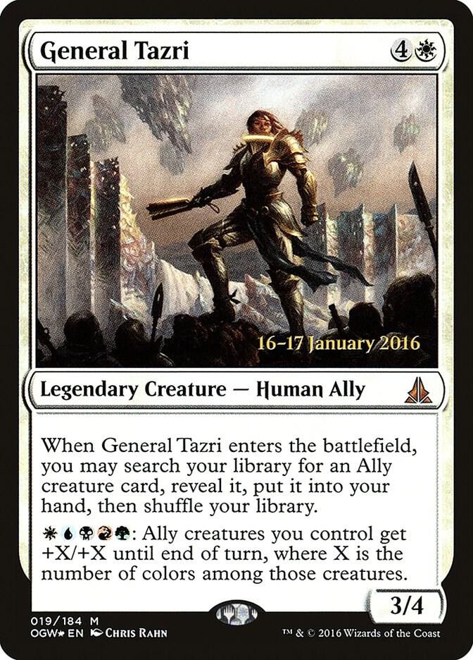 General Tazri 19 (Prerelease Cards)  - Foil | Good Games Adelaide SA