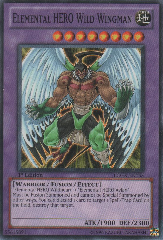 Elemental HERO Wild Wingman [LCGX-EN055] Common | Good Games Adelaide SA
