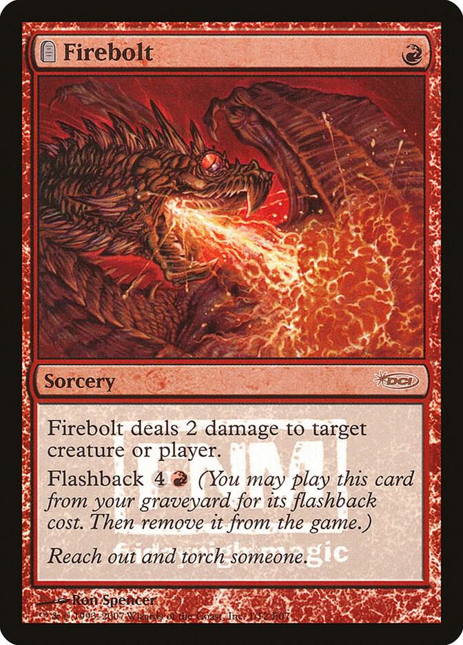Firebolt 1 (FNM Promos)  - Foil | Good Games Adelaide SA