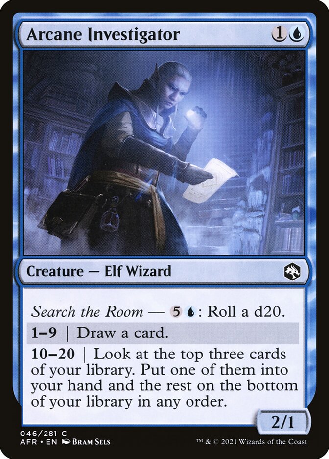 Arcane Investigator 46 (Adventures in the Forgotten Realms)  - Foil | Good Games Adelaide SA