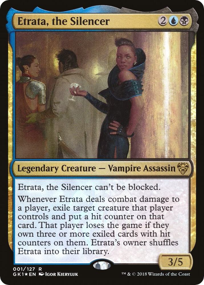 Etrata, the Silencer 1 (Guilds of Ravnica: Guild Kits)  - Foil | Good Games Adelaide SA