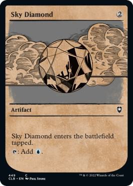 Sky Diamond Showcase 449 (Commander Legends: Battle for Baldur's Gate)  - Foil | Good Games Adelaide SA