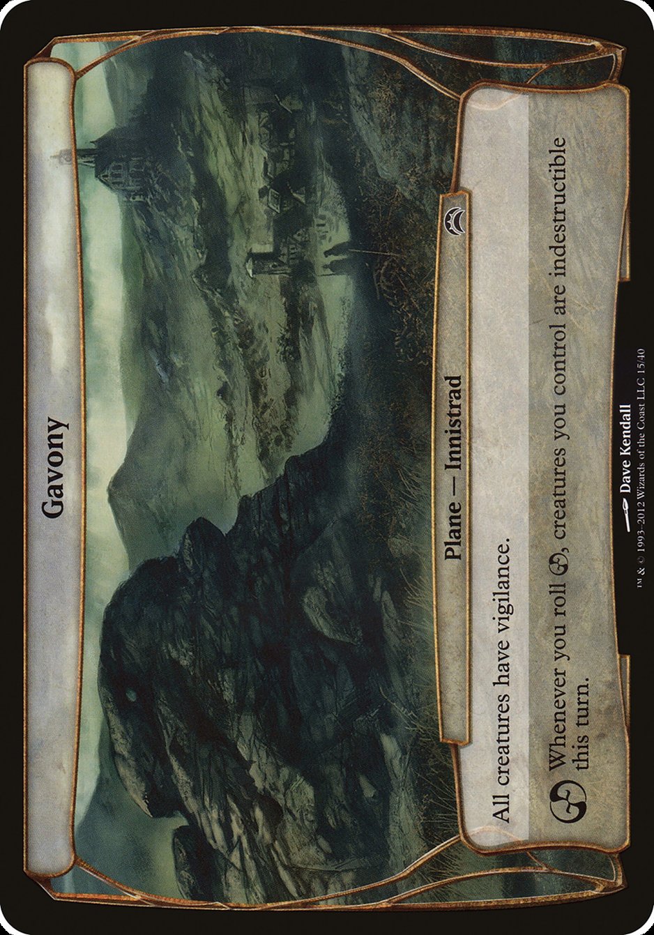 Gavony (Planechase 2012) [Planechase 2012 Planes] | Good Games Adelaide SA