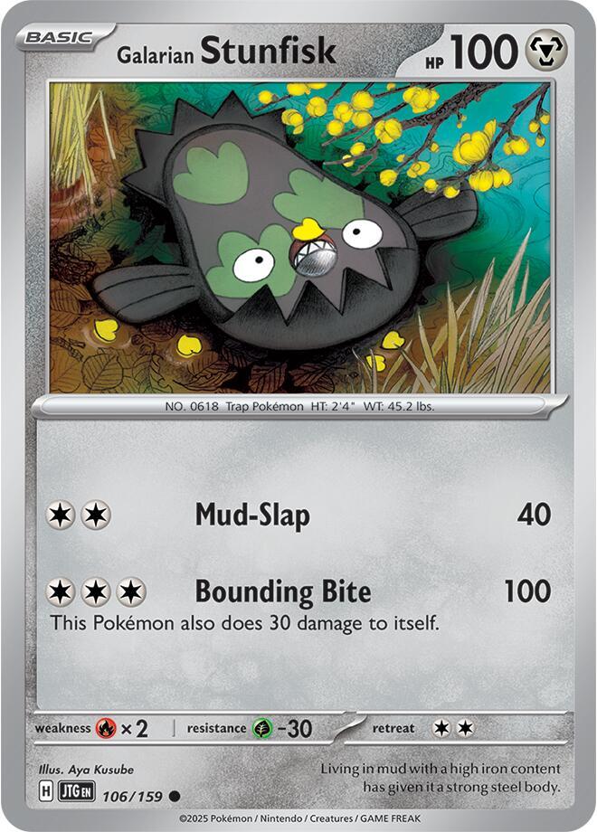 Galarian Stunfisk 106/159 (SV09: Journey Together)  | Good Games Adelaide SA