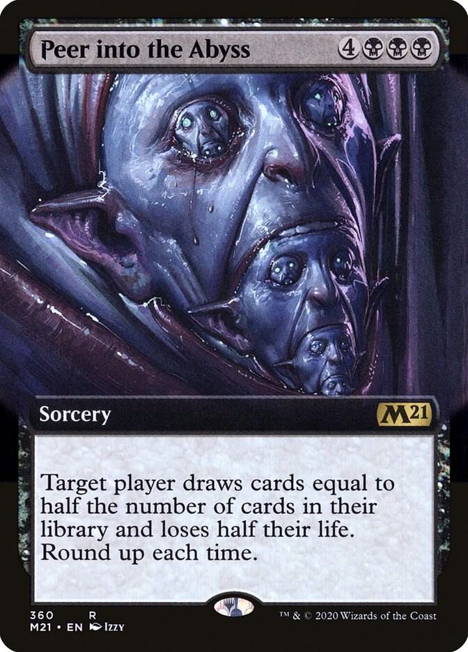 Peer Into the Abyss 360 (Core Set 2021)  | Good Games Adelaide SA