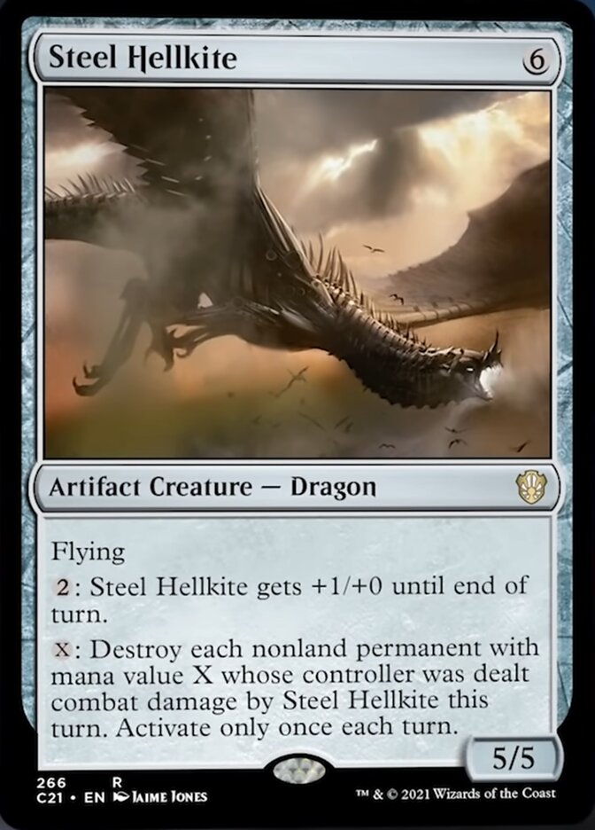 Steel Hellkite [Commander 2021] | Good Games Adelaide SA