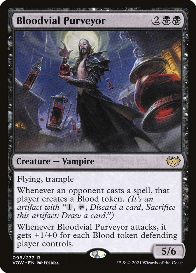 Bloodvial Purveyor 98 (Innistrad: Crimson Vow)  - Foil | Good Games Adelaide SA