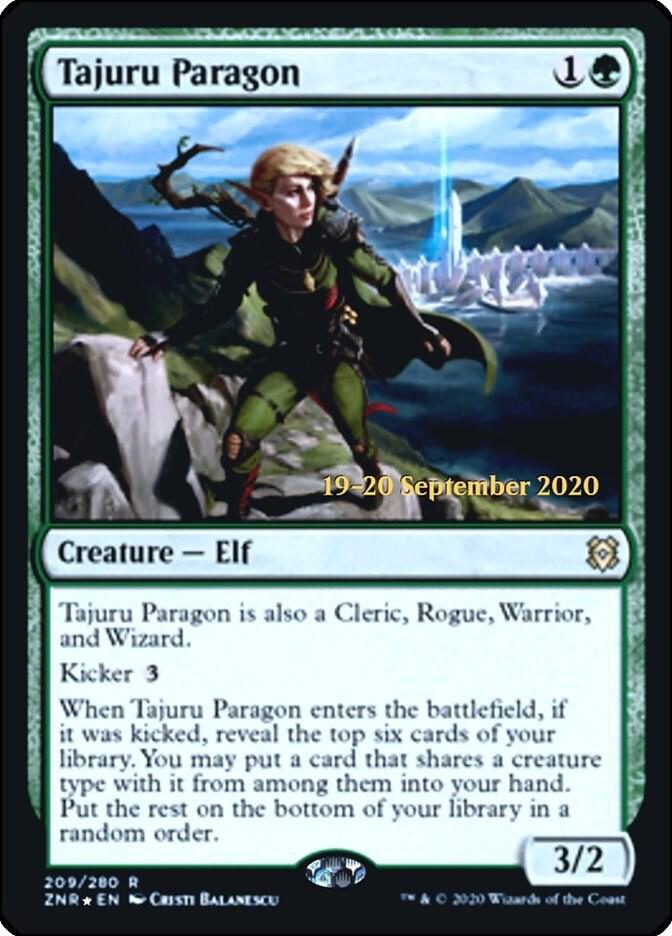 Tajuru Paragon 209 (Prerelease Cards)  - Foil | Good Games Adelaide SA
