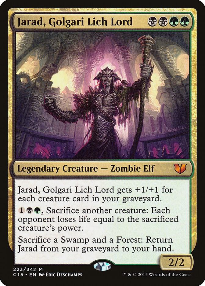 Jarad, Golgari Lich Lord 223 (Commander 2015)  | Good Games Adelaide SA