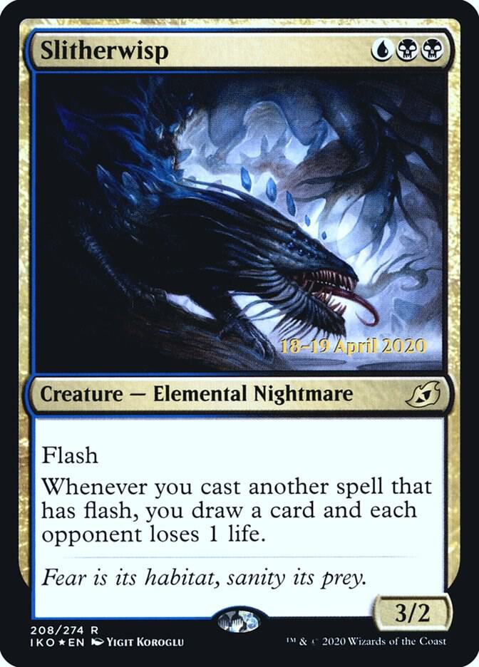 Slitherwisp 208 (Prerelease Cards)  - Foil | Good Games Adelaide SA