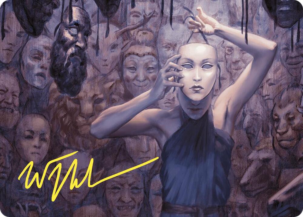 Body Double Art Card Gold Stamped Signature 5 (Art Series: Commander Masters)  | Good Games Adelaide SA