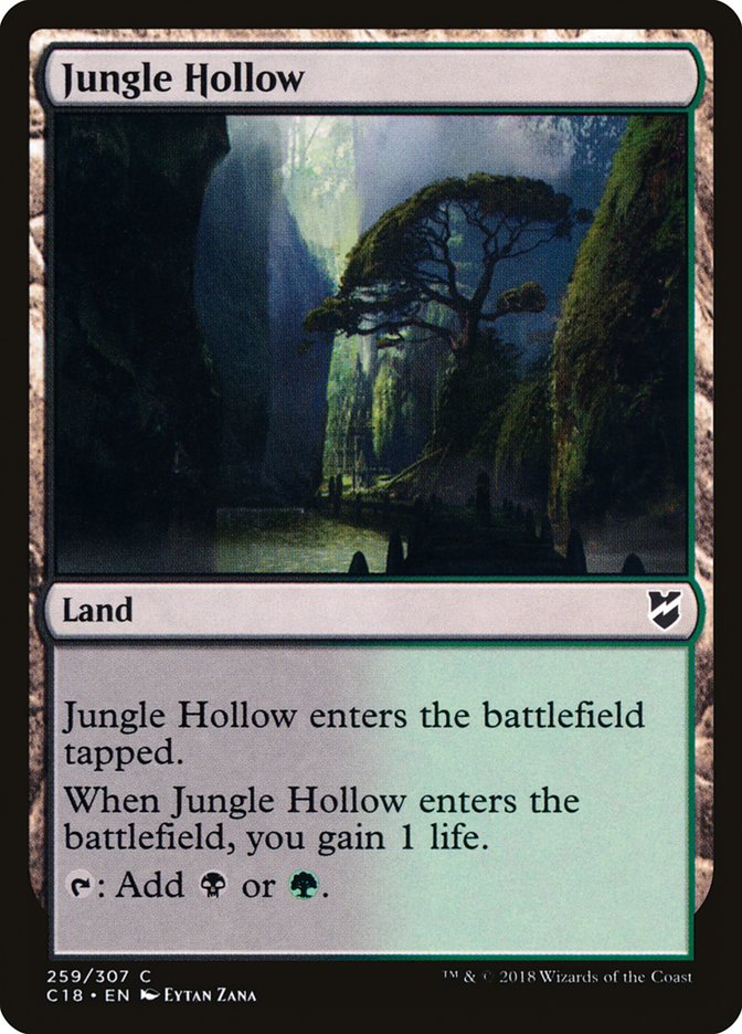 Jungle Hollow [Commander 2018] | Good Games Adelaide SA