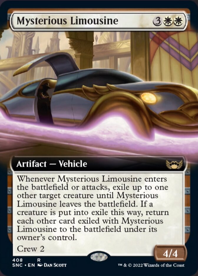 Mysterious Limousine (Extended Art) [Streets of New Capenna] | Good Games Adelaide SA